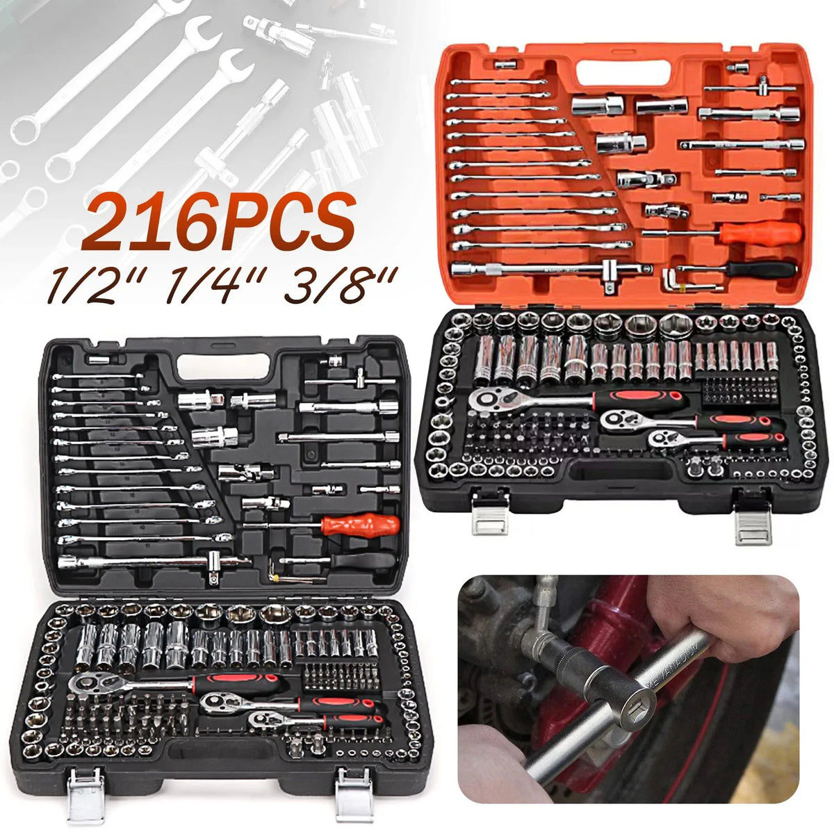 The Ultimate 216-Piece Socket Set™